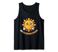 Not A Summer Person Cute Grumpy Sun Tank Top