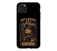 Not A Wizard Just A Capybara Spooky Witch Humor Case for iPhone 11 Pro Max