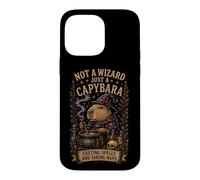 Not A Wizard Just A Capybara Spooky Witch Humor Case for iPhone 14 Pro Max