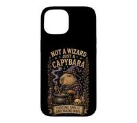Not A Wizard Just A Capybara Spooky Witch Humor Case for iPhone 15