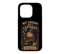 Not A Wizard Just A Capybara Spooky Witch Humor Case for iPhone 15 Pro