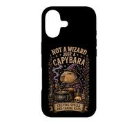 Not A Wizard Just A Capybara Spooky Witch Humor Case for iPhone 17