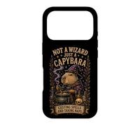 Not A Wizard Just A Capybara Spooky Witch Humor Case for iPhone 17 Pro