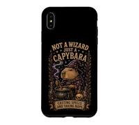 Not A Wizard Just A Capybara Spooky Witch Humor Case for iPhone XS Max