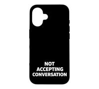 Not Accepting Conversation Case for iPhone 16