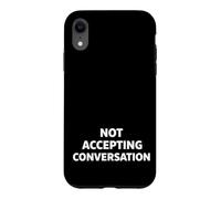 Not Accepting Conversation Case for iPhone XR