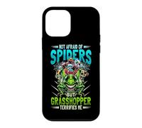 Not Afraid Of Spiders Grasshopper Terrifies Me Bug Catcher Case for iPhone 12 mini