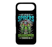 Not Afraid Of Spiders Grasshopper Terrifies Me Bug Catcher Case for iPhone Air