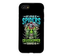 Not Afraid Of Spiders Grasshopper Terrifies Me Bug Catcher Case for iPhone SE (2020) / 7/8
