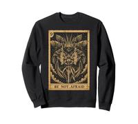 Not Afraid Seraphim Biblical Angel All Seeing Eye Goth Sweatshirt