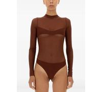 NOT AFTER TEN long sleeve bodysuit - Brown L