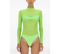 NOT AFTER TEN long sleeve bodysuit - Green M