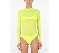 NOT AFTER TEN long sleeve bodysuit - Yellow M