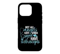 Not all Angels have Wings some have Stethoscopes Case for iPhone 16 Pro