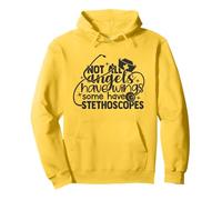 Not All Angels Have Wings Some Have Stethoscopes - Nursing Pullover Hoodie