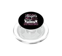 Not all angels have wings some have stethoscopes PopSockets PopGrip for MagSafe