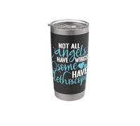 Not All Angels Have Wings Some Have Stethoscopes Stainless Steel Insulated Tumbler