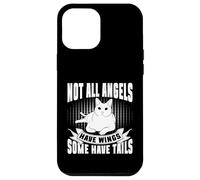 Not All Angels Have Wings Some Have Tails Cat Grandma Case for iPhone 12 Pro Max