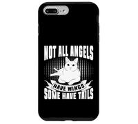 Not All Angels Have Wings Some Have Tails Cat Grandma Case for iPhone 7 Plus/8 Plus
