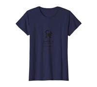 Not All Angels Have Wings Some Have Whiskers Cat Lover T-Shirt, Women, Navy, S
