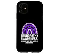 Not All Battles Are Visible Neuropathy Awareness Case for iPhone 11