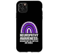 Not All Battles Are Visible Neuropathy Awareness Case for iPhone 11 Pro Max