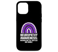 Not All Battles Are Visible Neuropathy Awareness Case for iPhone 12/12 Pro