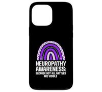 Not All Battles Are Visible Neuropathy Awareness Case for iPhone 13 Pro Max