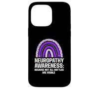 Not All Battles Are Visible Neuropathy Awareness Case for iPhone 14 Pro Max