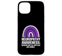 Not All Battles Are Visible Neuropathy Awareness Case for iPhone 15 Plus