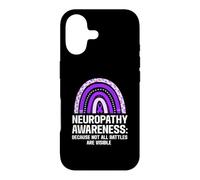 Not All Battles Are Visible Neuropathy Awareness Case for iPhone 17