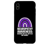 Not All Battles Are Visible Neuropathy Awareness Case for iPhone XS Max