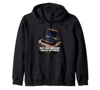 Not All Bravery Has a Witness Silent Hero Tribute Zip Hoodie