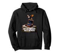Not All Bravery Has a Witness Warrior Eagle Guard Pullover Hoodie