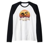 Not All Canadians are Nice Goose Humor Funny Canada Geese Raglan Baseball Tee