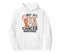 Not All Cancer Is Pink Endometrial Cancer Awareness Uterine Pullover Hoodie