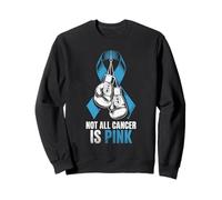 Not All Cancer is Pink Prostate Awareness Sweatshirt