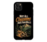 Not All Classrooms Have Four Walls Hiking Hiker Gift Retro Case for iPhone 11 Pro Max