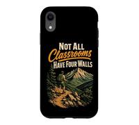 Not All Classrooms Have Four Walls Hiking Hiker Gift Retro Case for iPhone XR