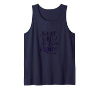 Not All Girls are Sugar & Spice Witchy Empowerment Tank Top, Men, Navy, XL