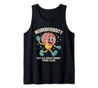 Not All Great Minds Think Alike Celebrate Neurodiversity Tank Top