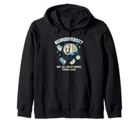 Not All Great Minds Think Alike Celebrate Neurodiversity Zip Hoodie