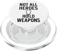 Not All Heroes Hold Weapons. Nurse Life, Real Strength. PopSockets PopGrip for MagSafe