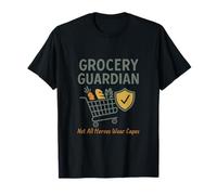 Not All Heroes Wear Capes Grocery Guardian Graphic T-Shirt