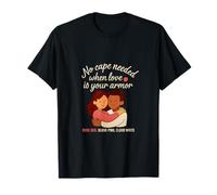 Not All Heroes Wear Capes Love Armor Graphic T-Shirt