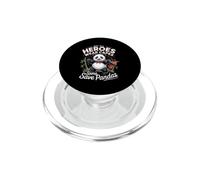 Not All Heroes Wear Capes Some Save Pandas Bamboo Wildlife PopSockets PopGrip for MagSafe