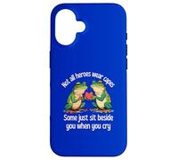 Not All Heroes Wear Capes Some Sit Beside You When You Cry Case for iPhone 16
