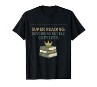 Not All Heroes Wear Capes Super Reading Books T-Shirt