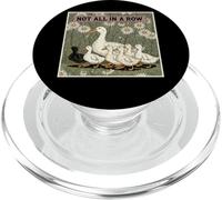 Not All In A Row Mama Duck Cute Funny Cottagecore Vintage PopSockets PopGrip for MagSafe