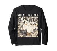 Not All in A Row Mama Goose Duck Farm Animal Cottagecore Long Sleeve T-Shirt